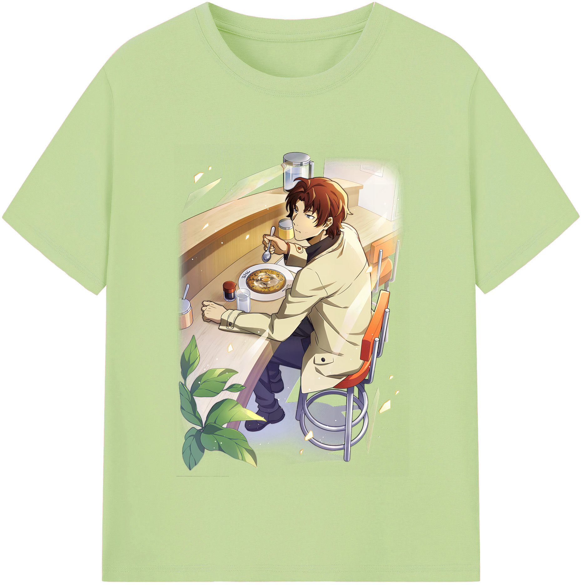 （画像用） 文豪ストレイドッグス Bungo Stray Dogs 綿100％半袖Tシャツ（フロントプリント）